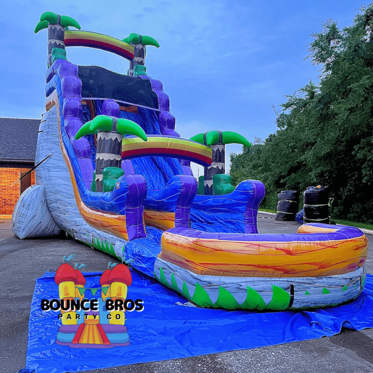 Purple Wave Water Slide